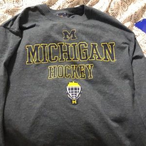 Michigan hockey long sleeve